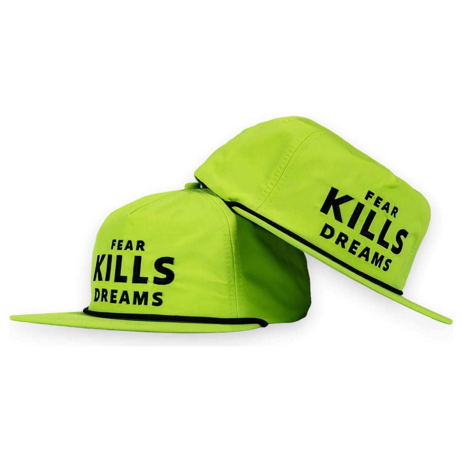 FEAR KILLS DREAMS CRUSHABLE ROPE SNAPBACK HAT