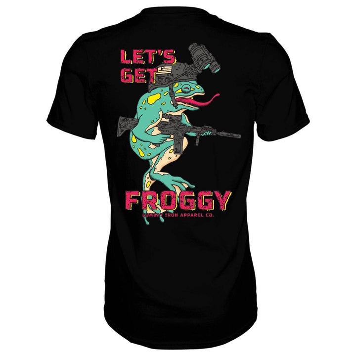 Let's Get Froggy Operator Style Men's  T-Shirt