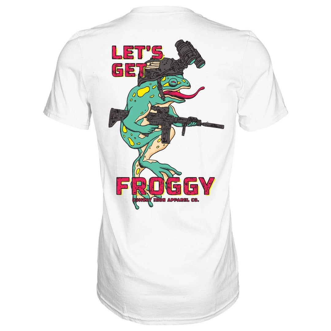 Let's Get Froggy Operator Style Men's  T-Shirt