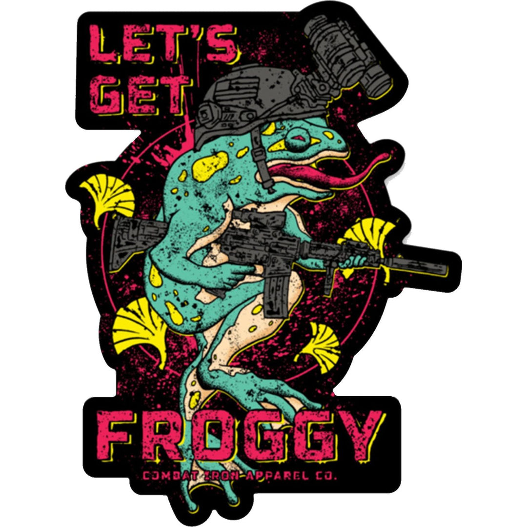 LET'S GET FROGGY OPERATOR DECAL
