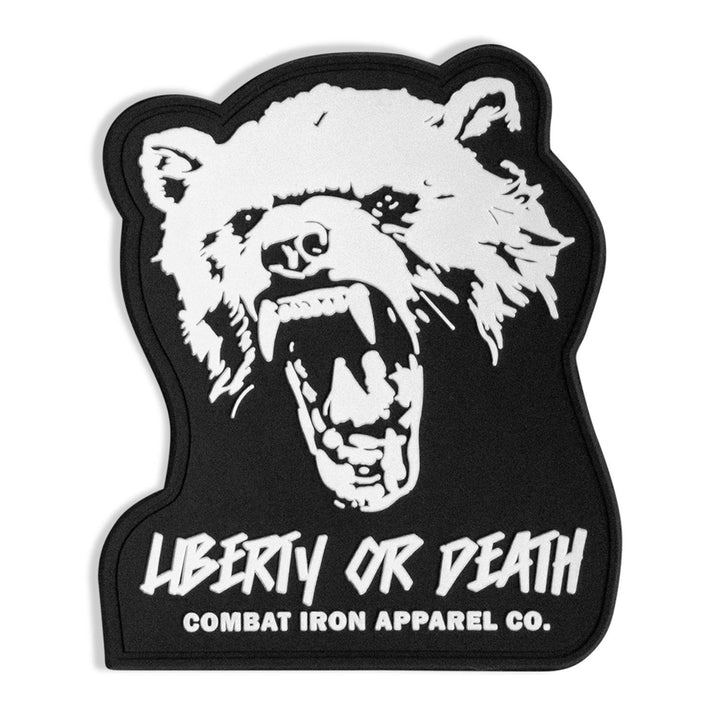 Liberty Or Death Fight Like Hell PVC Patch