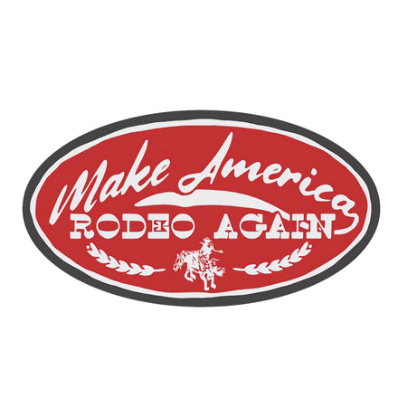 Make America Rodeo Again Decal Sticker - Combat Iron Apparel Co.