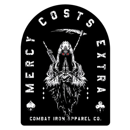 Mercy Costs Extra Decal - Combat Iron Apparel Co.