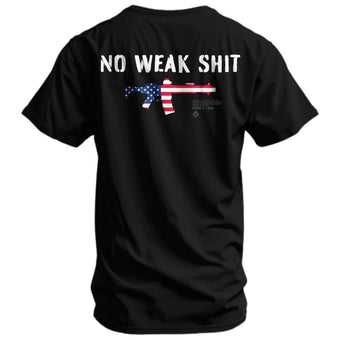 No Weak Shit Rifle Men's T-Shirt