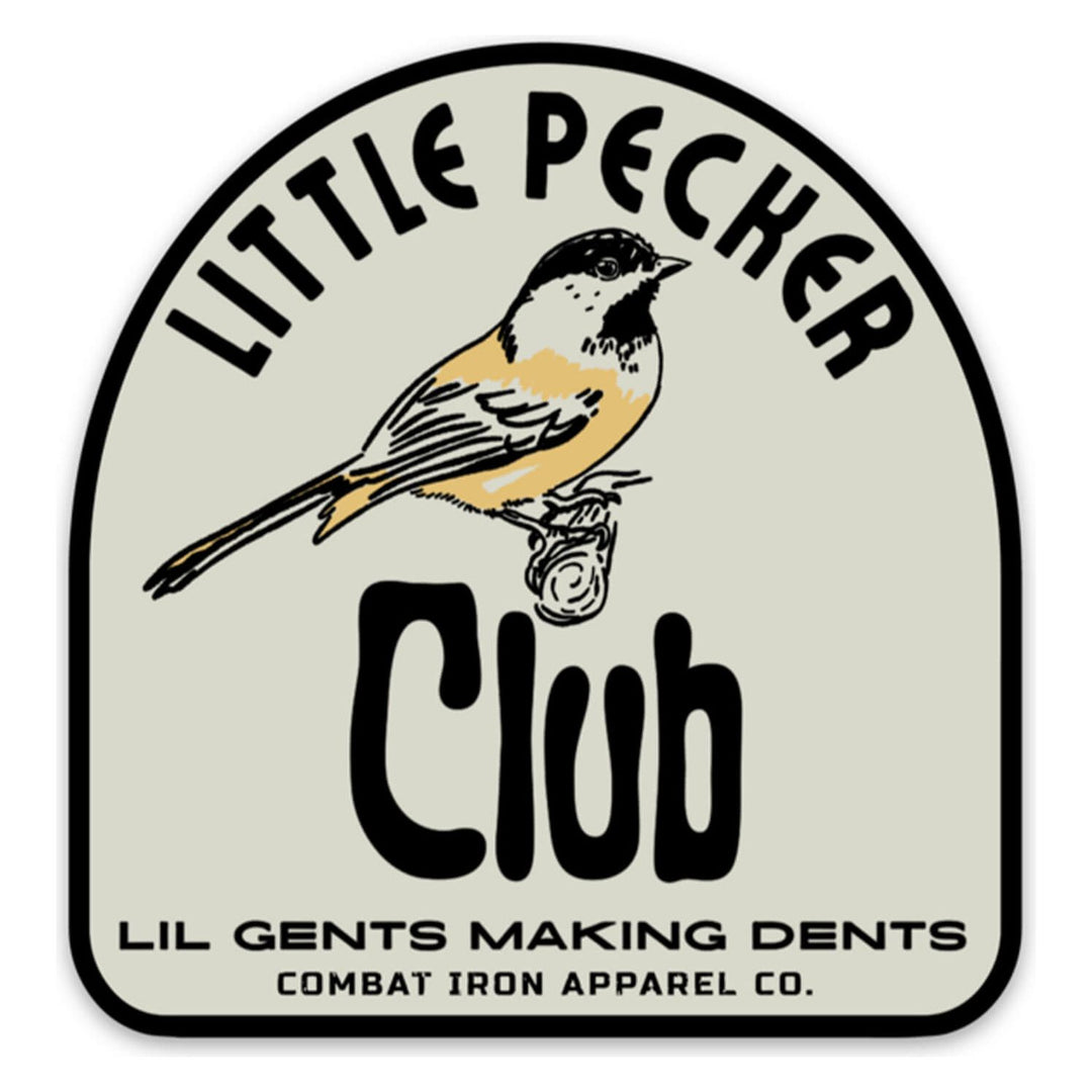 LITTLE PECKER CLUB DECAL