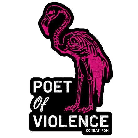 Poet Of Violence Decal