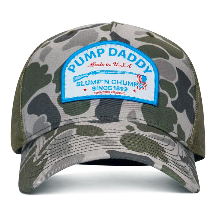 Pump Daddy Slump'n Chumps USA Patch SnapBack