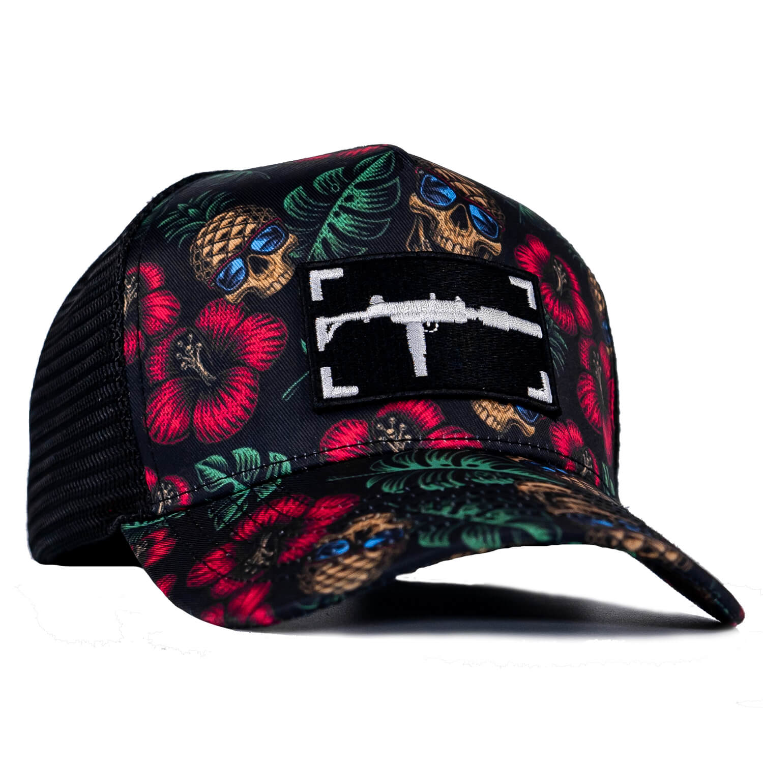 Uzi Patch Black Pineapple Express Flatbill Snapback Hat