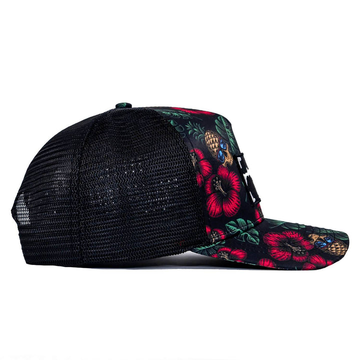 Uzi Patch Black Pineapple Express Flatbill Snapback Hat