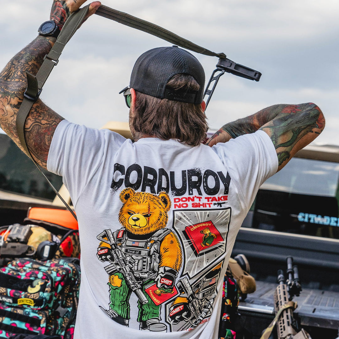 Corduroy The Bear - Don't Take No Sh*t Men's T-shirt