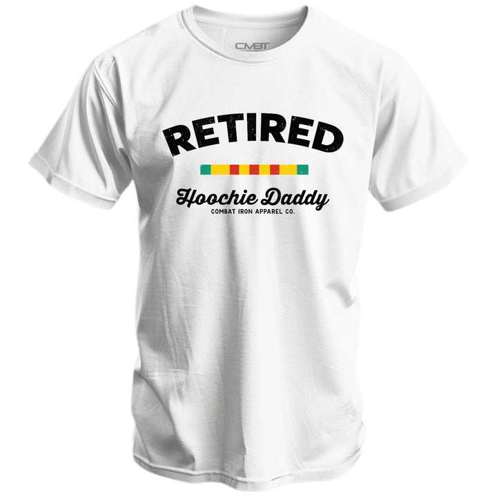 Retired Hoochie Daddy Veteran Ribbons Men's T-Shirt