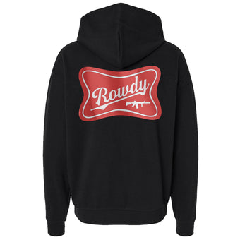 Rowdy Beer Logo Fleece Lined Hoodies