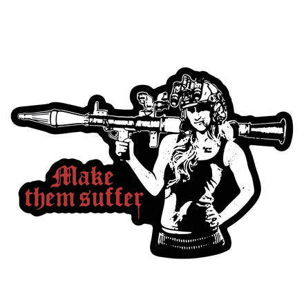 Make Them Suffer Decal - Combat Iron Apparel Co.