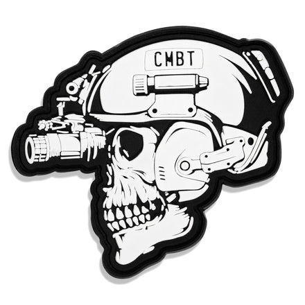 Operator Skull PVC Patch - Combat Iron Apparel Co.