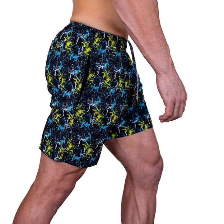 Men's Performance Training Shorts V3 | 5.5" Inseam | Neon Splatter