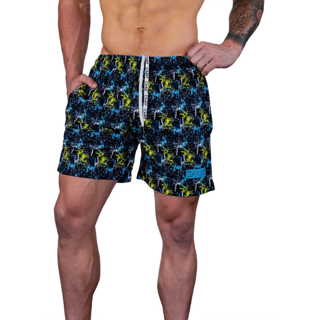 Men's Performance Training Shorts V3 | 5.5" Inseam | Neon Splatter