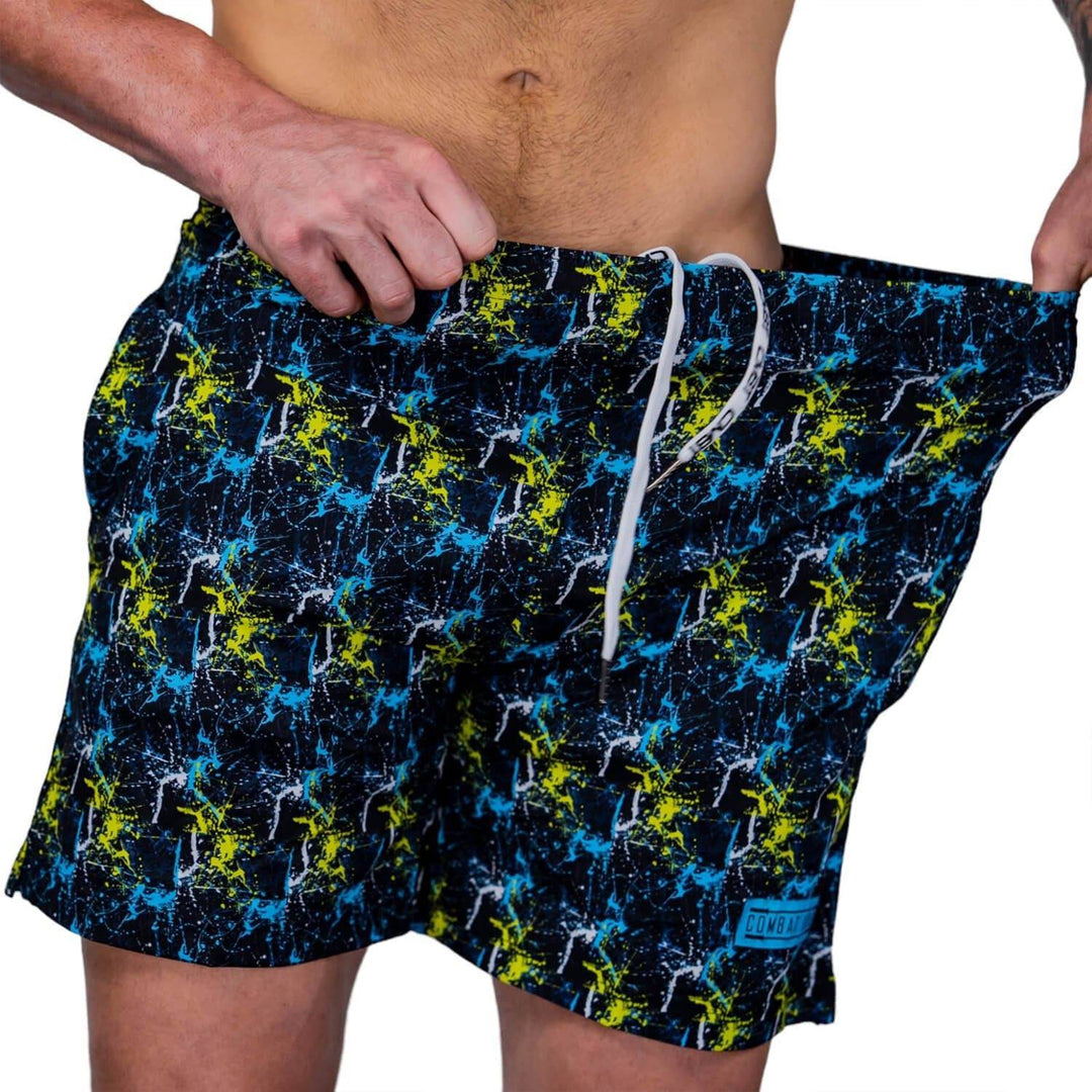 Men's Performance Training Shorts V3 | 5.5" Inseam | Neon Splatter