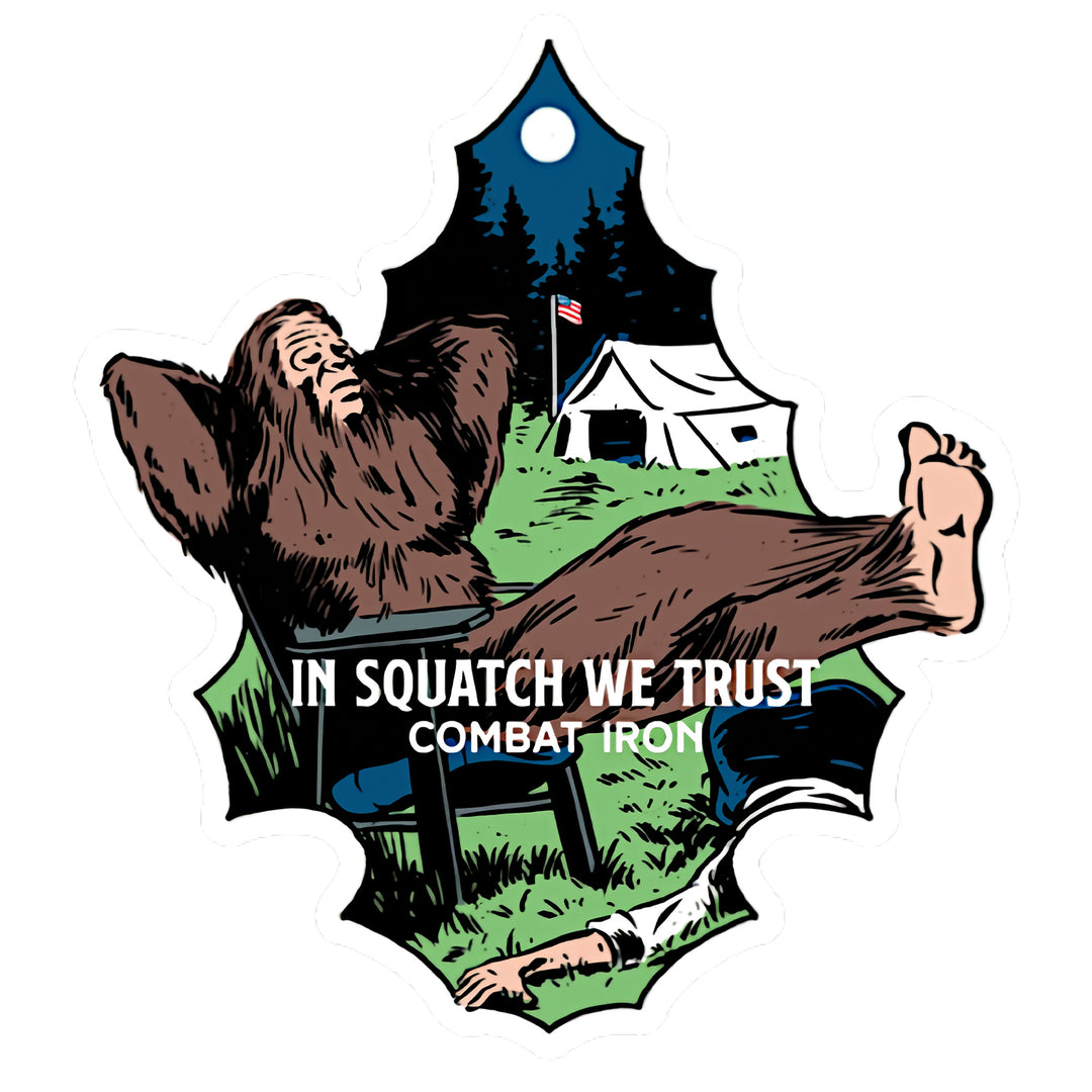 In Squatch We Trust Decal