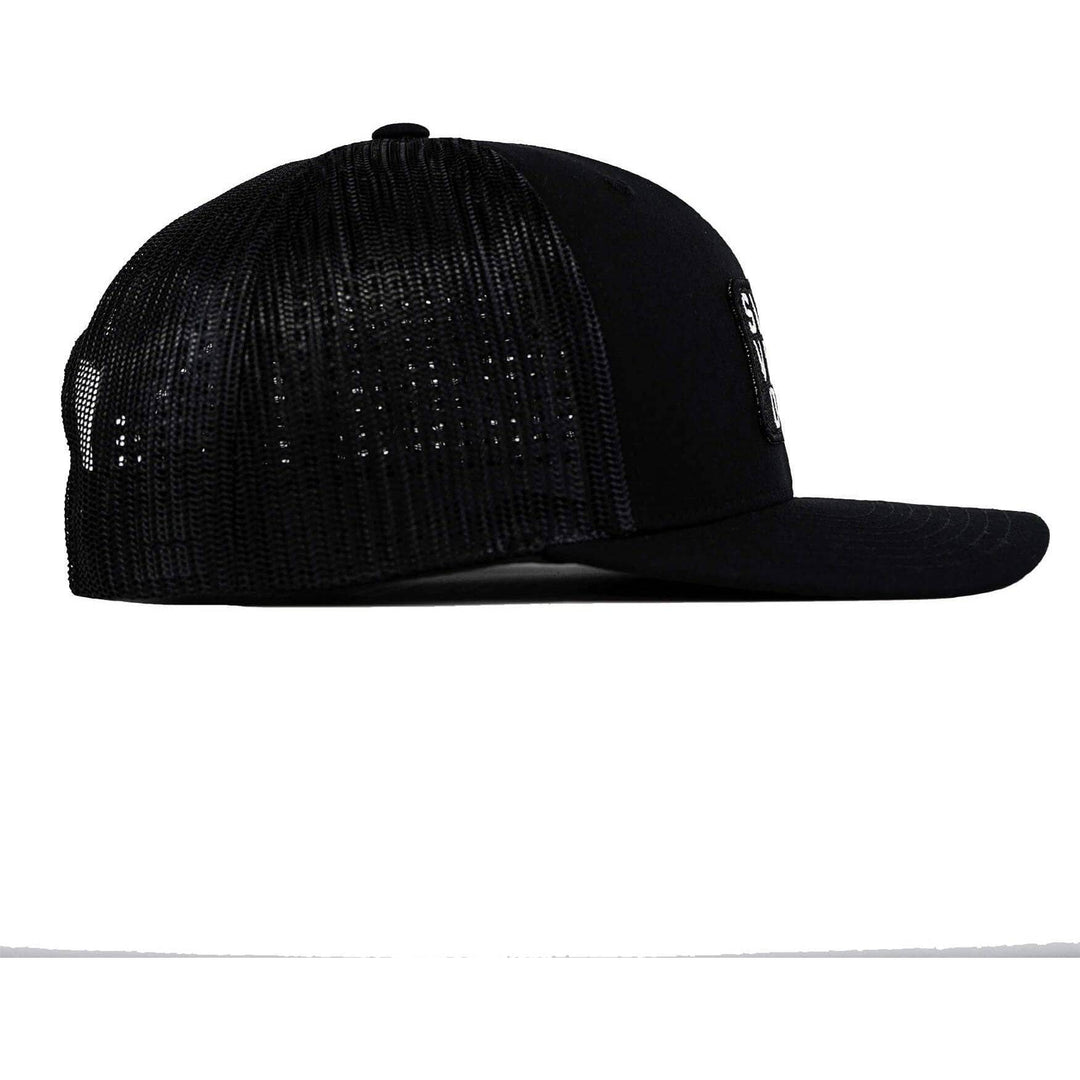 Support Veteran Owned Patch Mid-Profile Mesh Snapback