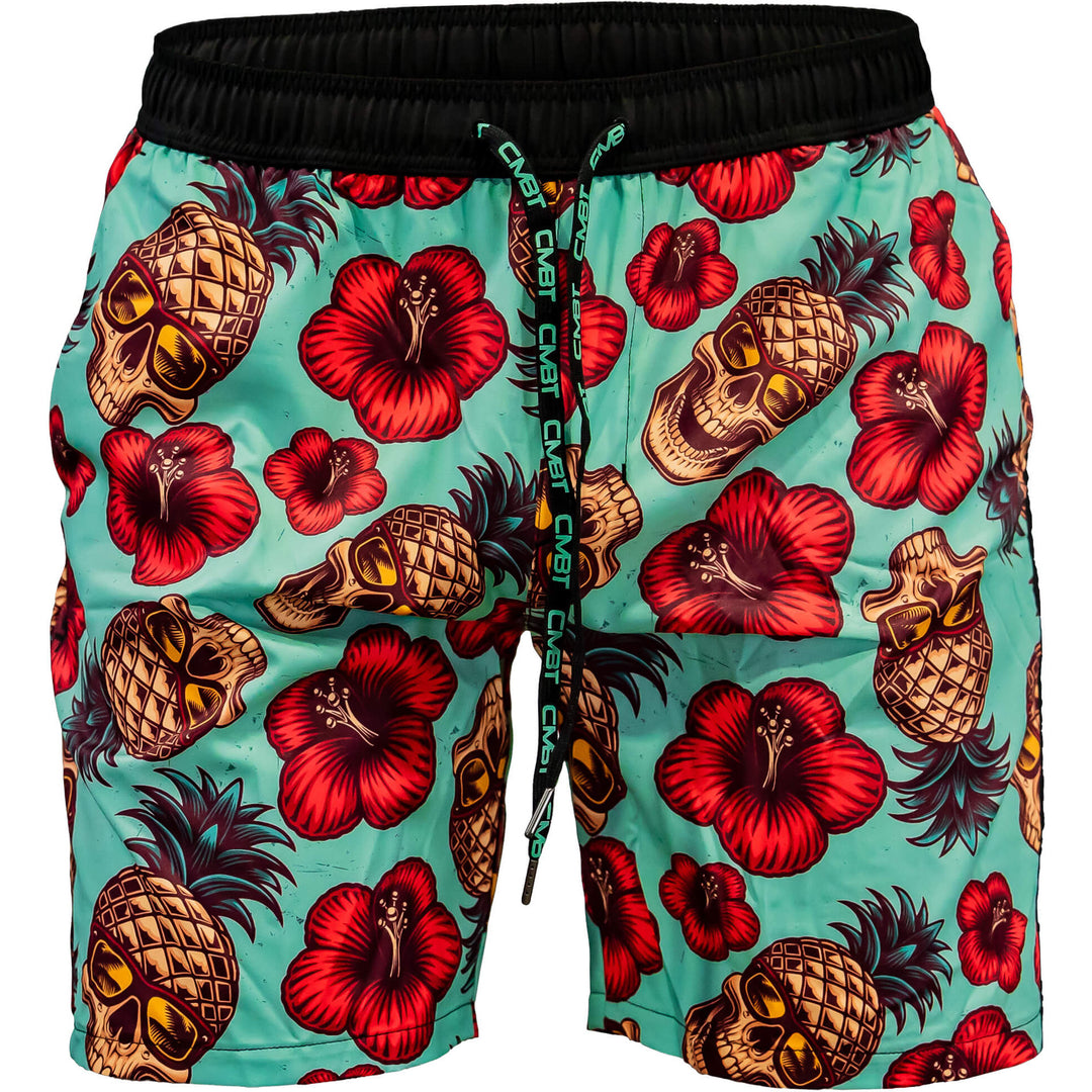 Teal Pineapple Express Men's Shorts