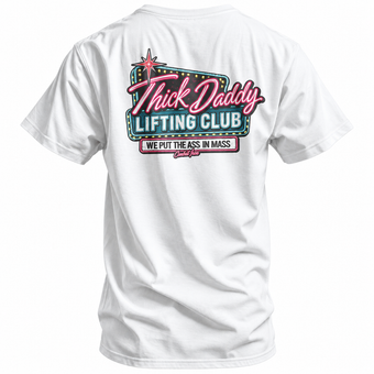 Thick Daddy Lifting Club Men's Graphic T-Shirt