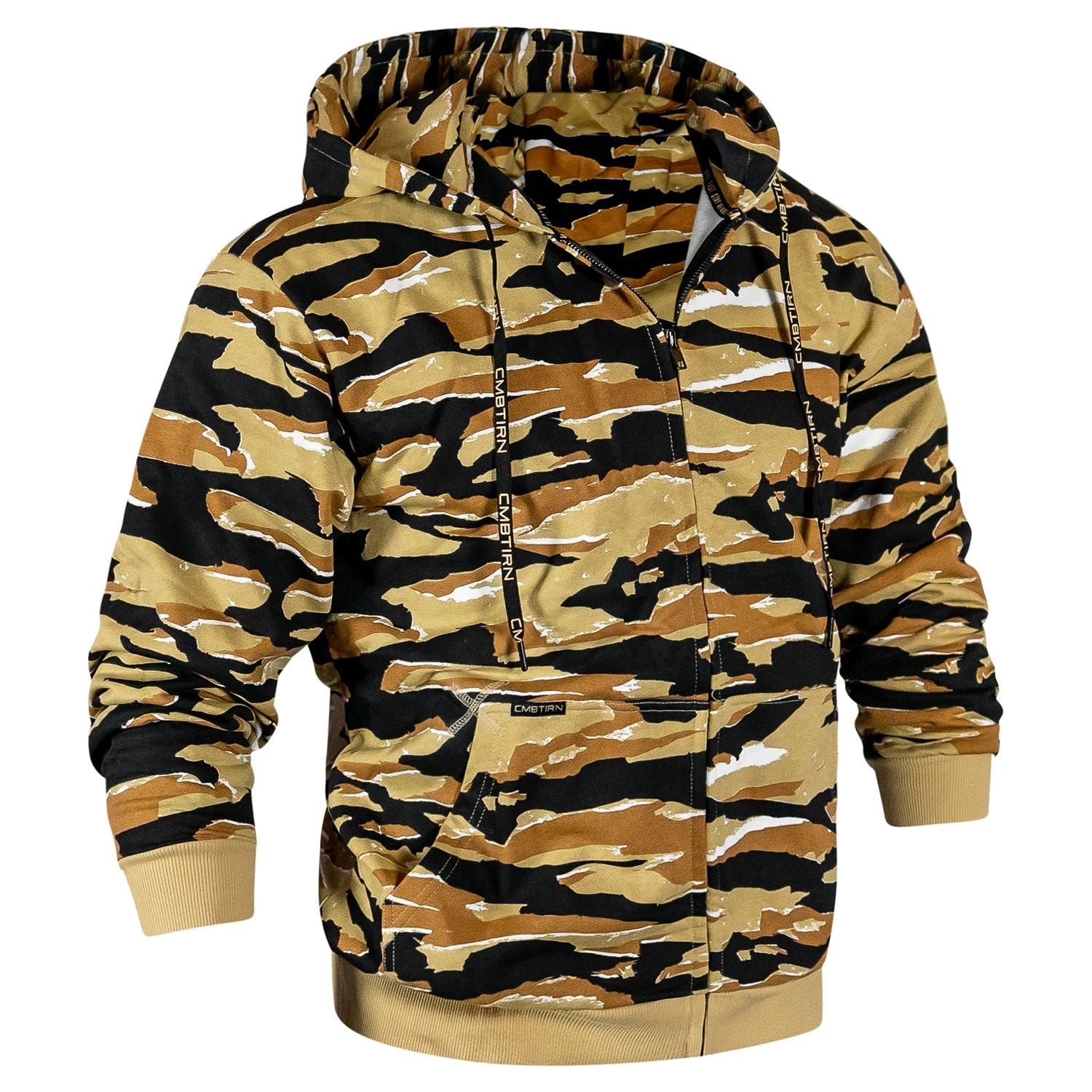 Tiger stripe camo zip up hoodie Clearance