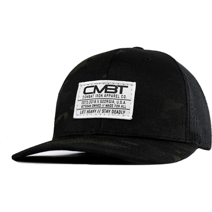 Branded CMBT White Labeled Snapback Hat