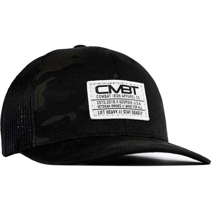 Branded CMBT White Labeled Snapback Hat