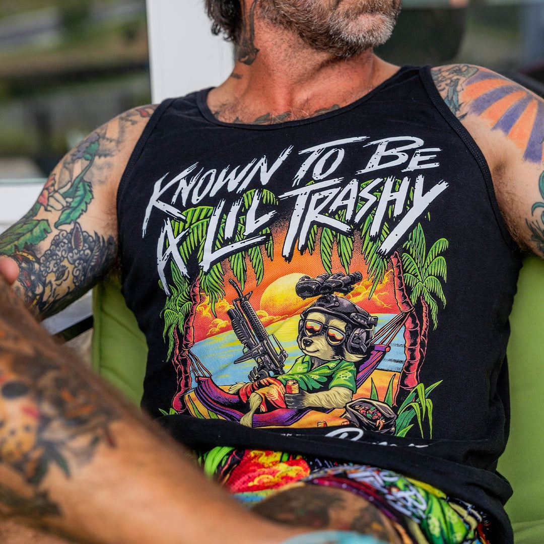 Known To Be A Lil Trashy Raccoon Men's Tank