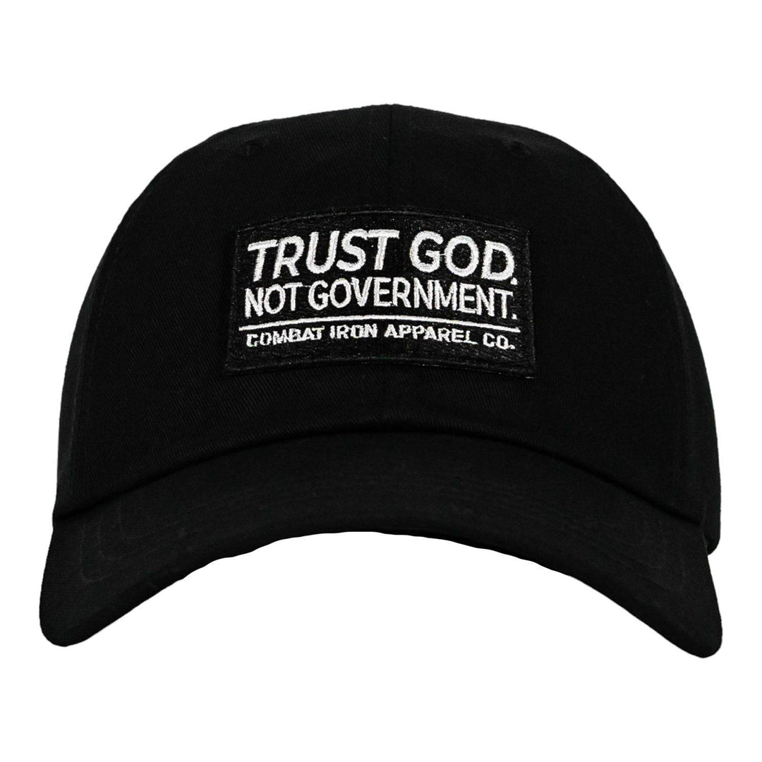 Trust God. Not Government. Patch Dad Hat