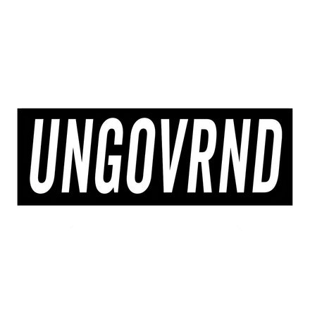 Ungovrnd Decal - Combat Iron Apparel Co.