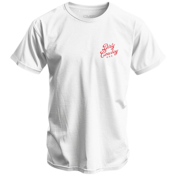 Country Boy's Will Survive Men's T-Shirt - DIRTY COWBOY MFG
#color_white