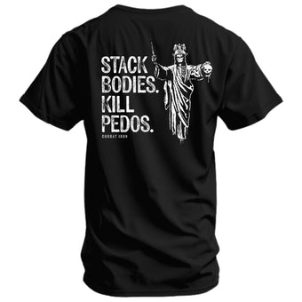 Stack Bodies. Kill Pedos. Men's T-Shirt