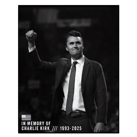 In Memory of Charlie Kirk Support Decal