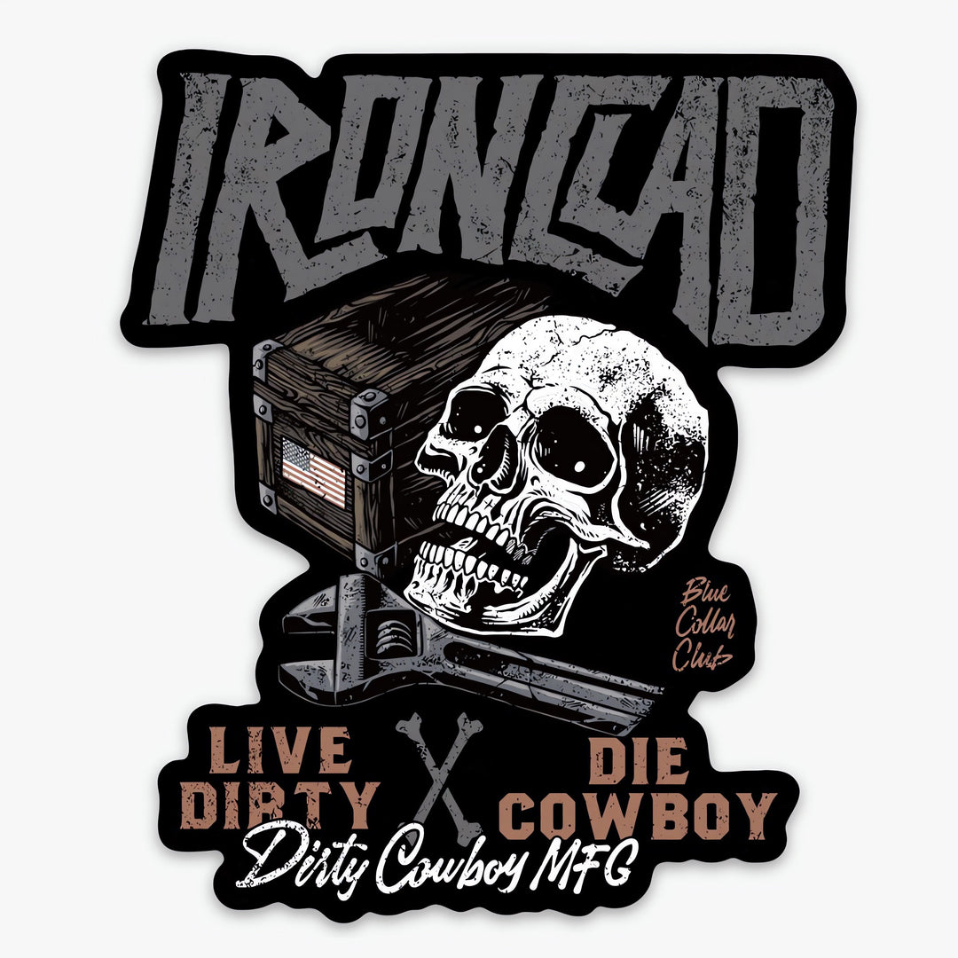 Ironclad Decal Sticker - DIRTY COWBOY MFG