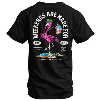 Weekends Are Made For The Boys Men's T-Shirt