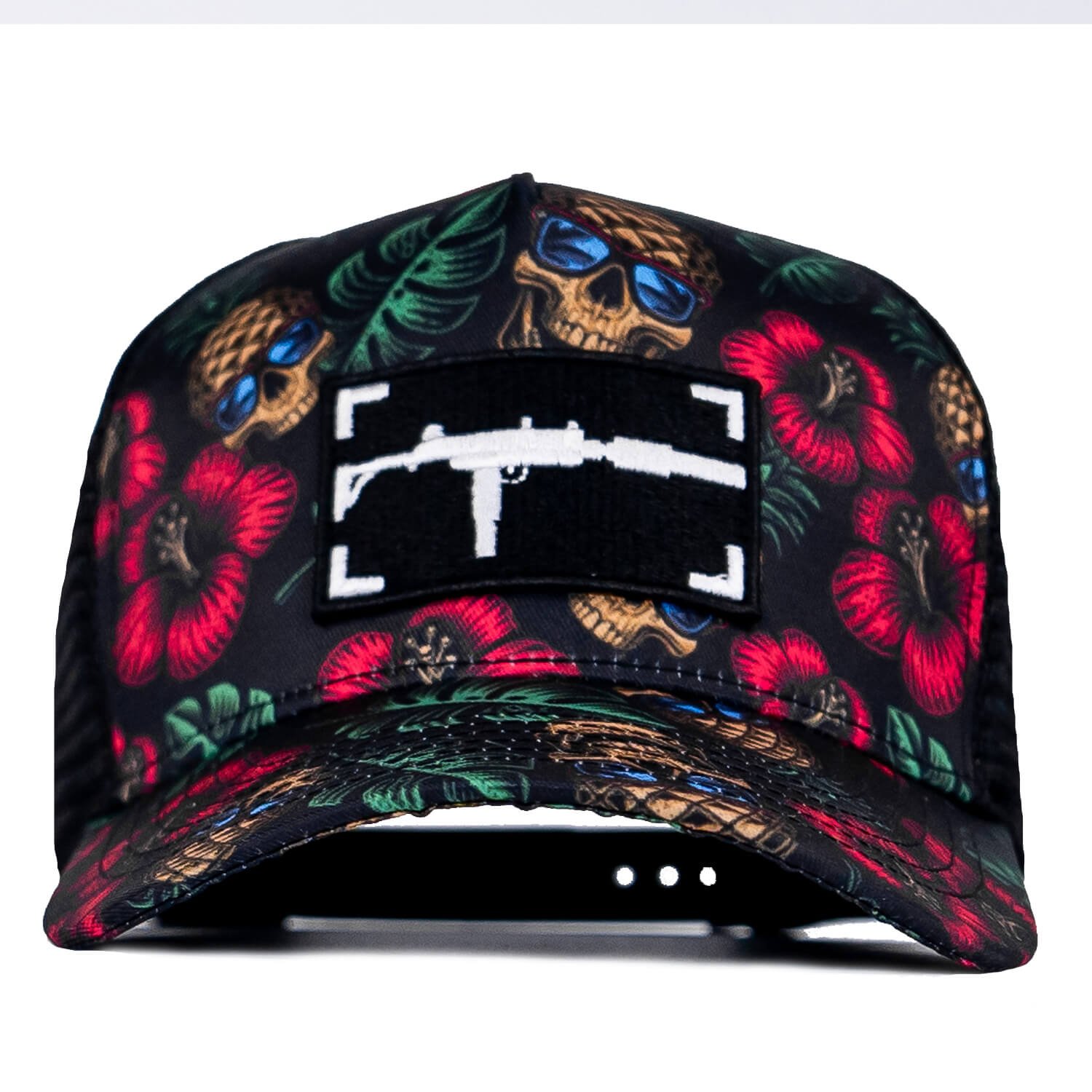 Uzi Patch Black Pineapple Express Flatbill Snapback Hat