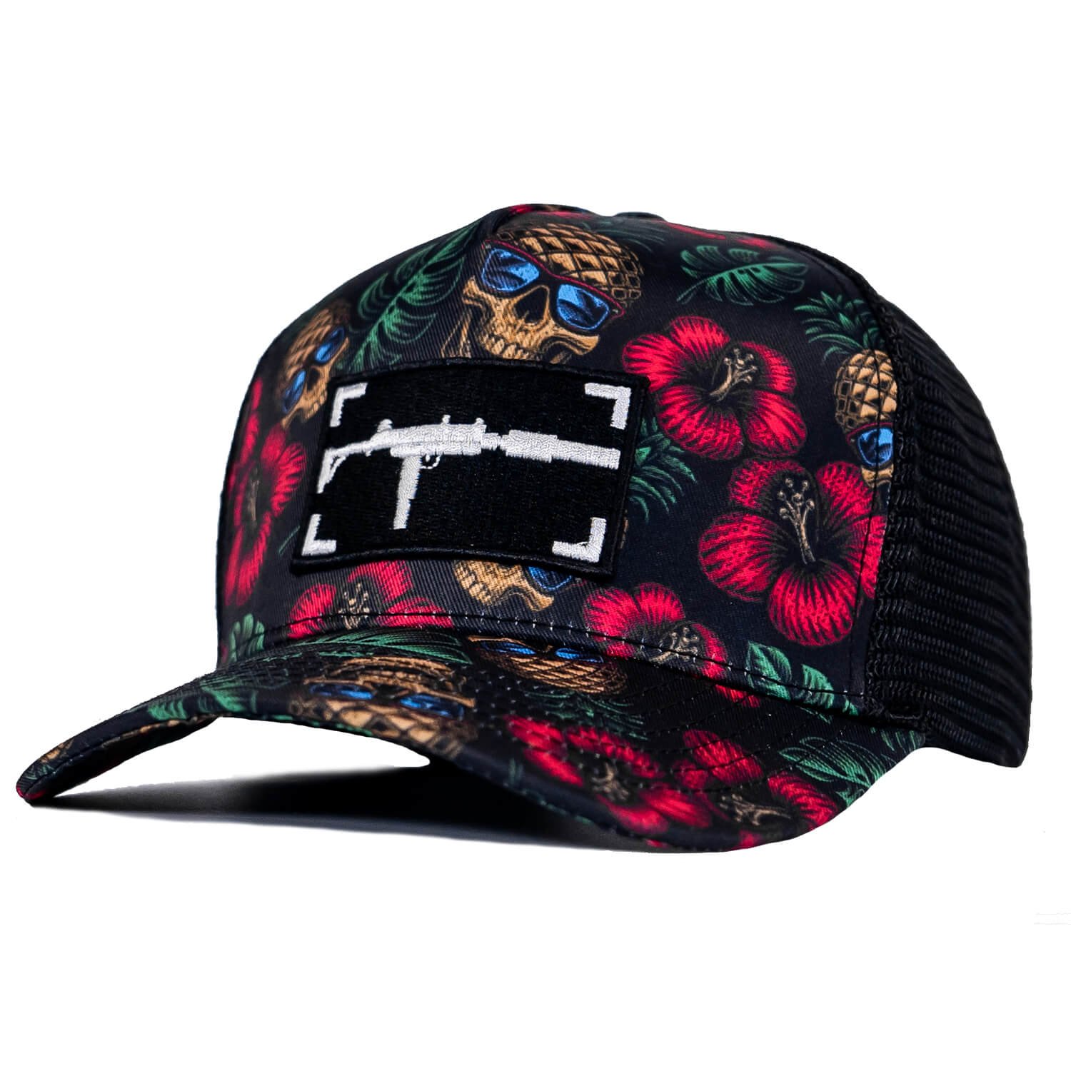 Uzi Patch Black Pineapple Express Flatbill Snapback Hat