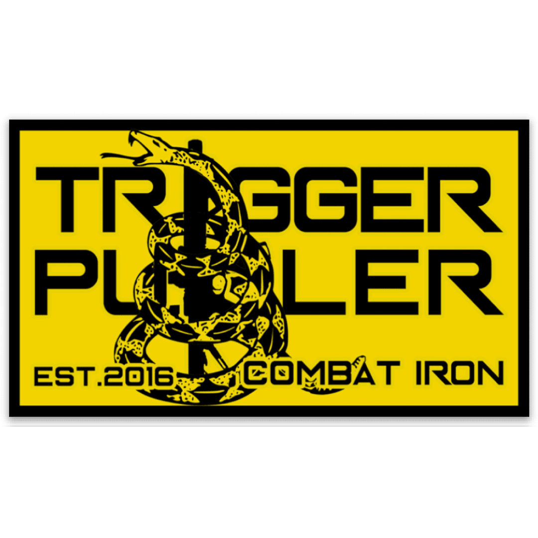 ALL WEATHER DECAL | TRIGGER PULLER | GADSEN FLAG EDITION - Combat Iron Apparel™