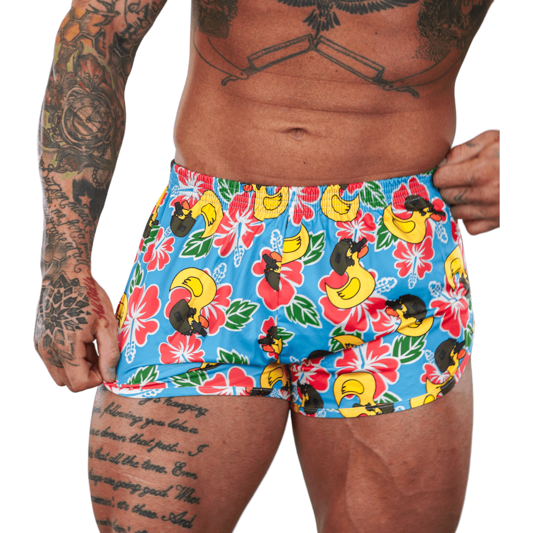 CMBT Ranger panty silkies training shorts #color_tactiduck-hawaiian