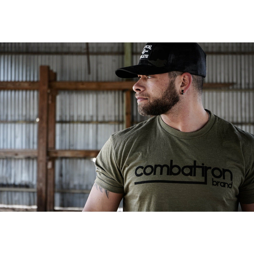 MEN'S PREMIUM T-SHIRT | COMBAT IRON BRANDED - Combat Iron Apparel™
