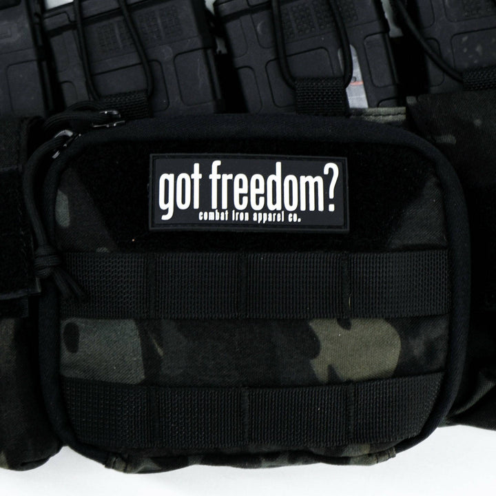 3D PVC MORALE PATCH | GOT FREEDOM? - Combat Iron Apparel™