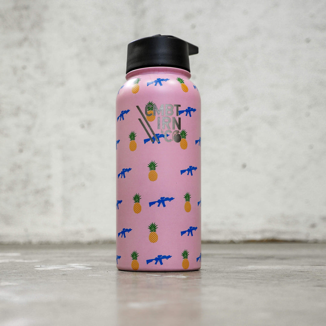 Combat Iron Apparel® Insulated 32oz Metal Hydration Bottle