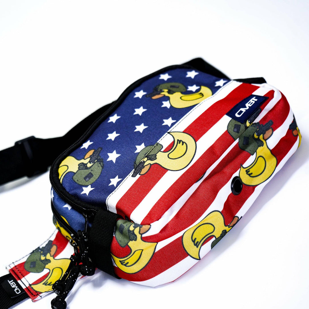 V2 SACK Fanny Pack Dump Pouch | USA TactiDuck Edition