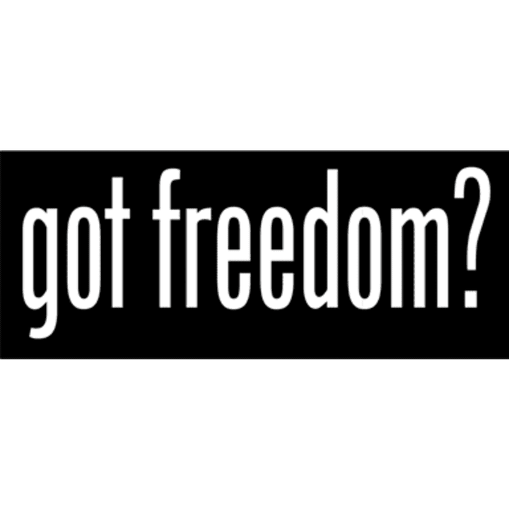 ALL WEATHER DECAL | GOT FREEDOM? - Combat Iron Apparel™