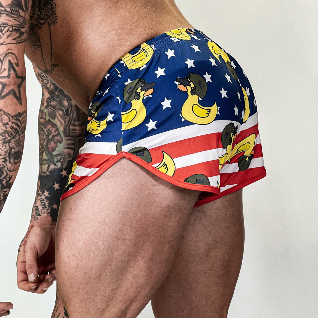 CMBT Ranger panty silkies training shorts #color_tactiduck-usa-edition