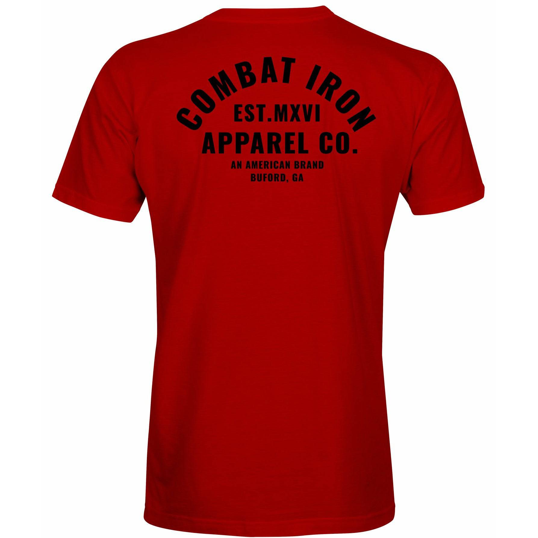 Arched Combat Iron Men's T-Shirt | Combat Iron Apparel Co.