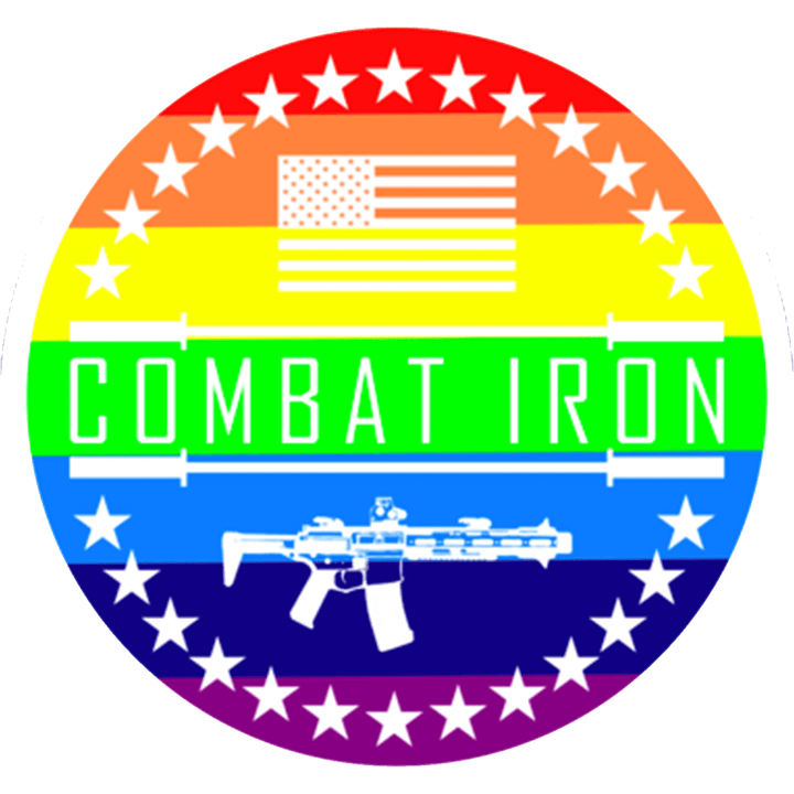 ALL WEATHER DECAL | CIA CIRCLE STAR RAINBOW EDITION - Combat Iron Apparel™