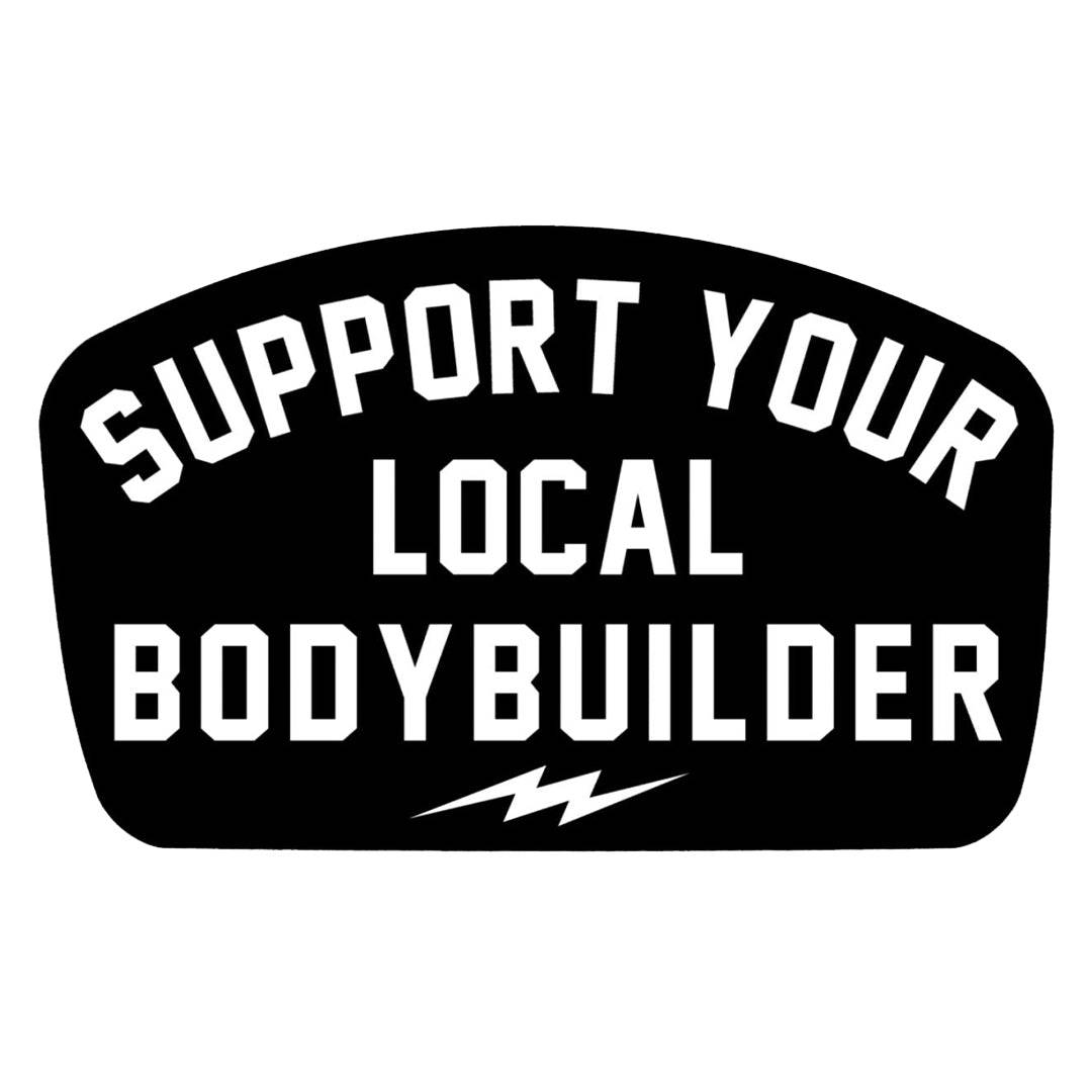 ALL WEATHER DECAL | SUPPORT YOUR BODY BUILDER - Combat Iron Apparel™