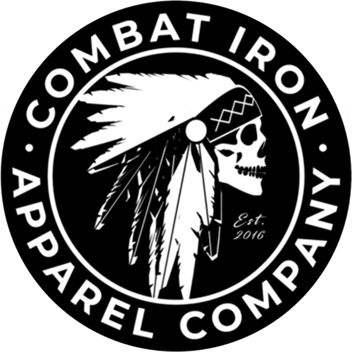 ALL WEATHER DECAL | INDIAN SKULL CHIEF - Combat Iron Apparel™